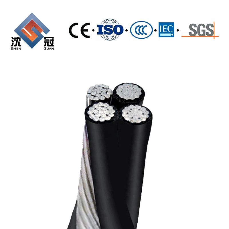 Shenguan Cheap Price ABC Cable, Aerial Bundle Cable, Overhead Cable of Ningbo or Shanghai Port Low Voltage Cable