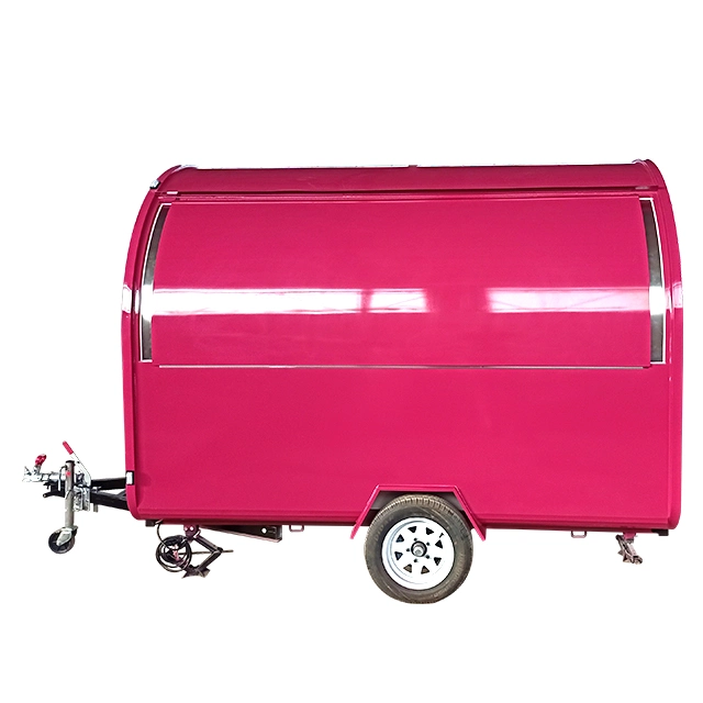 New Design Mobile Ice Cream Food Truck Kitchen Trailer Shopping Carts Hot Selling New Items