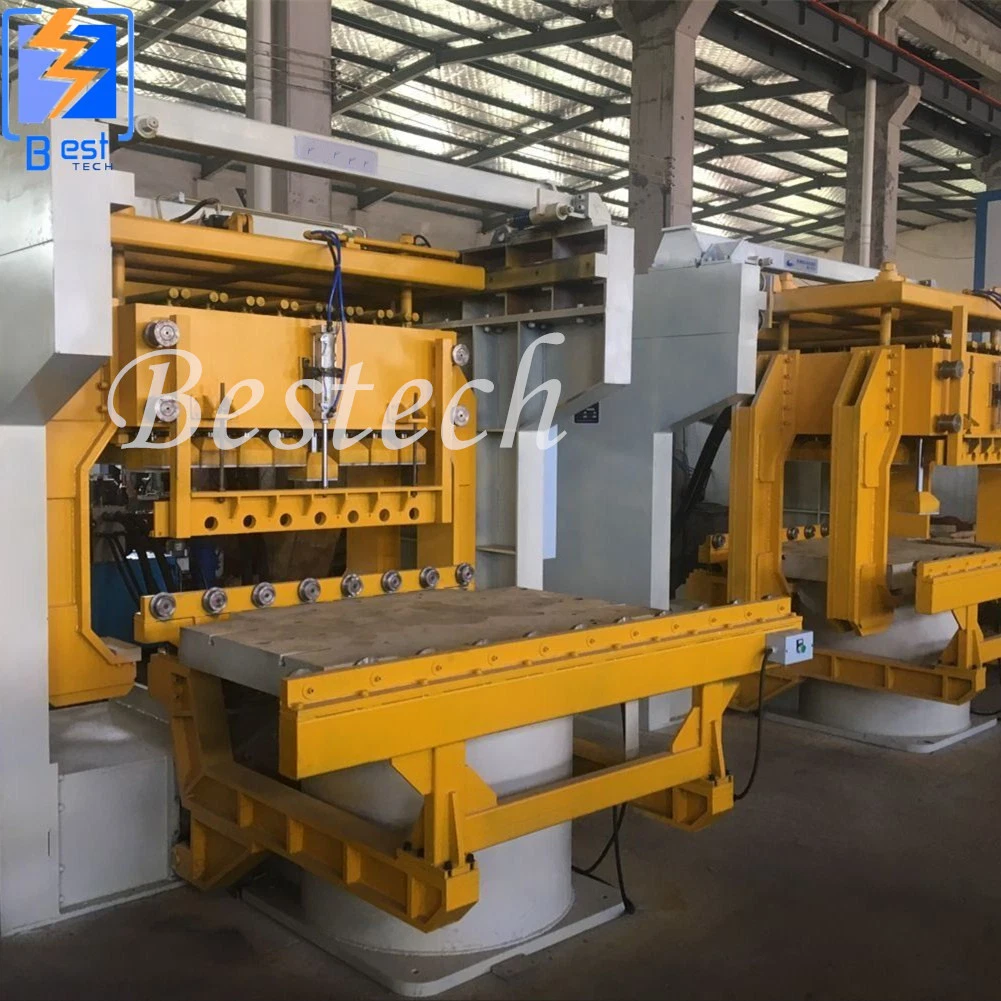 Foundry Automatic Axle Multi Piston High Pressure Hydraulic Molding Machine