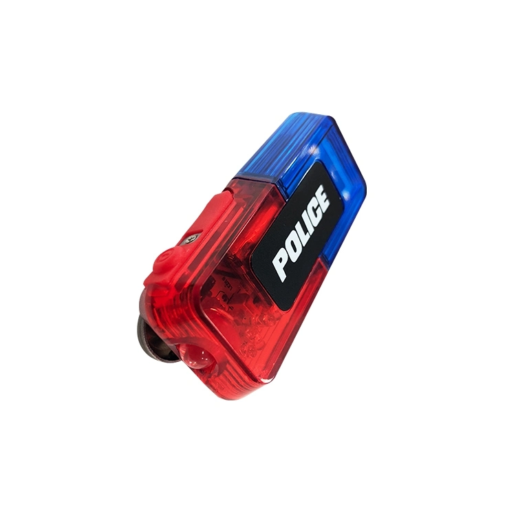 Batterie rechargeable de secours, guidage routier, sécurité, éclairage à l'épaule, LED rouge, bleu Avertissement clignotant LED qualité de la lampe témoin LED Avertissement feu de niveau