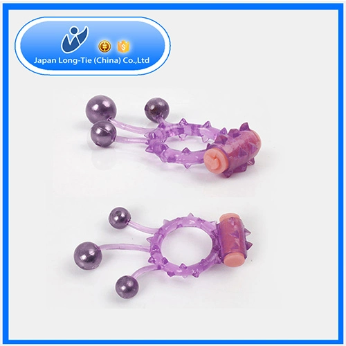 Vibrator Condom Ring and Cock Ring for Men and Women