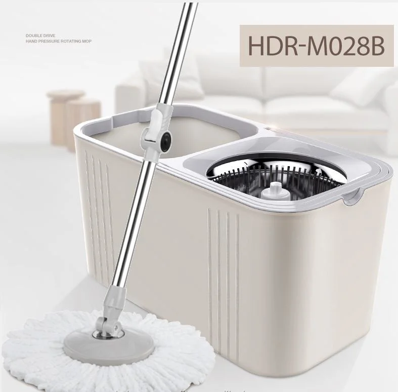 Super Easy Clean Assemble Magic Spin Mop with Mop Bucket