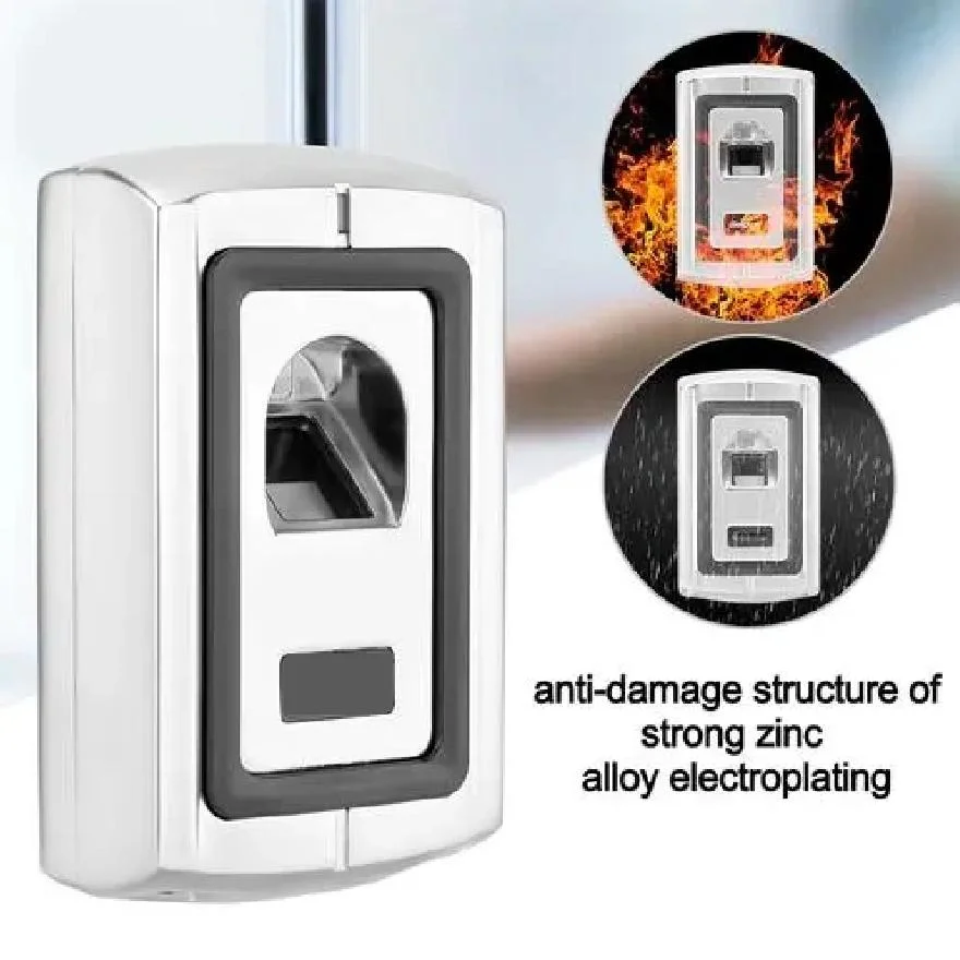 Metal Waterproof Fingerprint Access Control for Automatic Doors