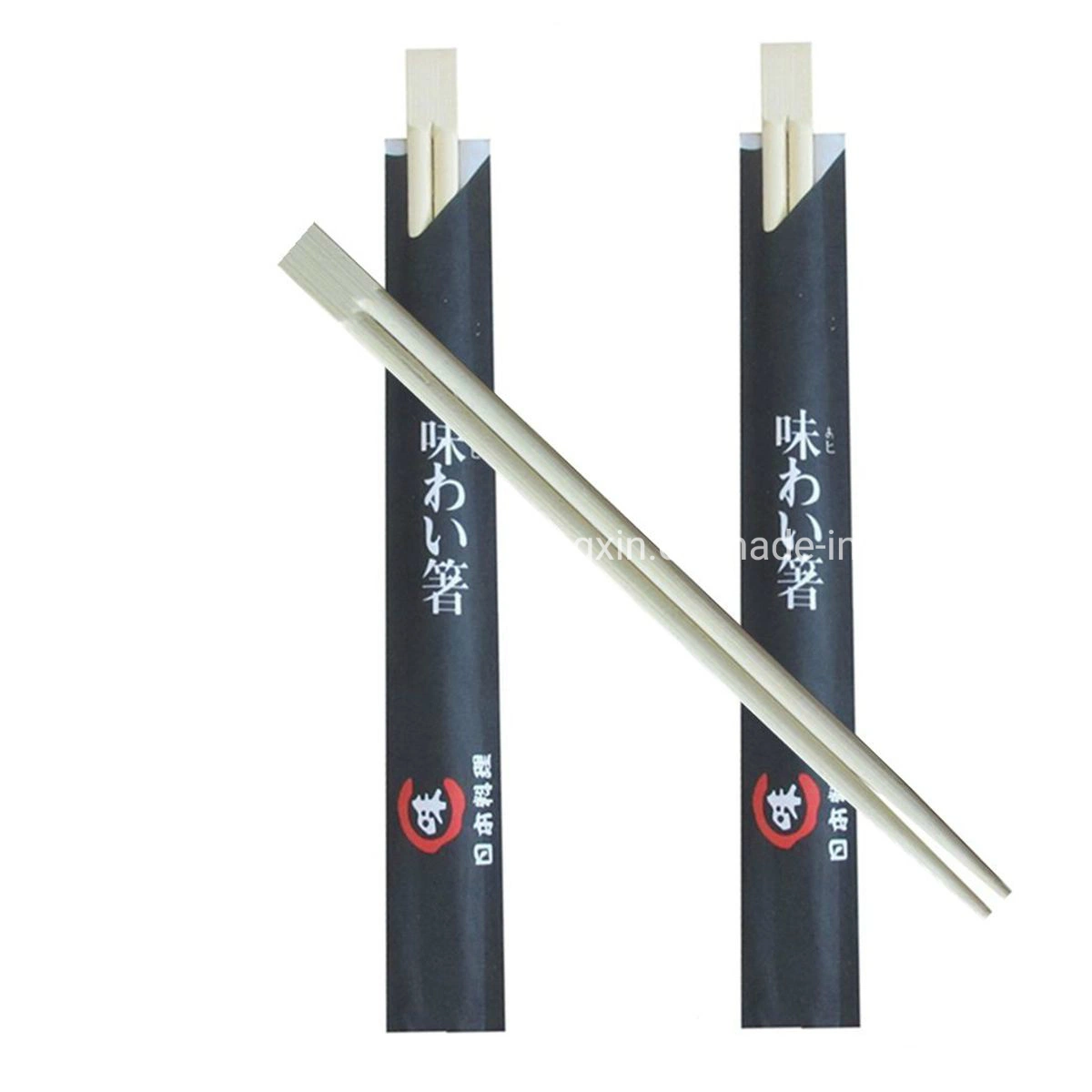 Wholesale/Supplier Disposable Chopsticks Hashi Bamboo Chopsticks with Paper Sleeve