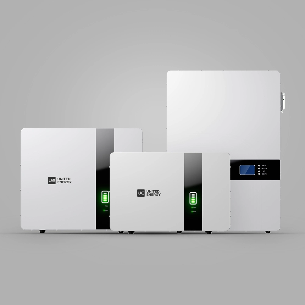 UE Energiespeicher Batterie 48V 100Ah 10kWh Power Wall LiFePO4 Akku für Zuhause mit LCD