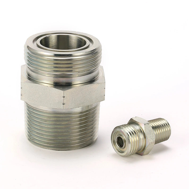 Hydraulic Male Orfs to Male NPT Tube Adapter