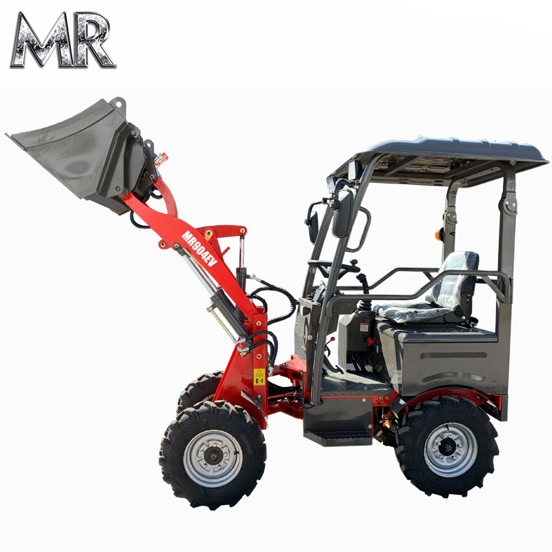 Electric Battery Power 400kg Mini Electric Mini Wheel Loader