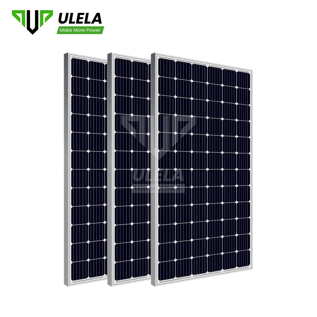 Ulela Folding Solar Panel Suppliers OEM Custom Solar Panel 100W Monocrystalline China 210mm 300W Solar Panel Monocrystalline