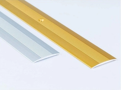 OEM Metal Transition Strip 80-400mm Aluminum Threshold for Carpet to Tile