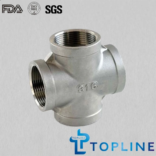 Stainless Steel Threaded Cross (female)