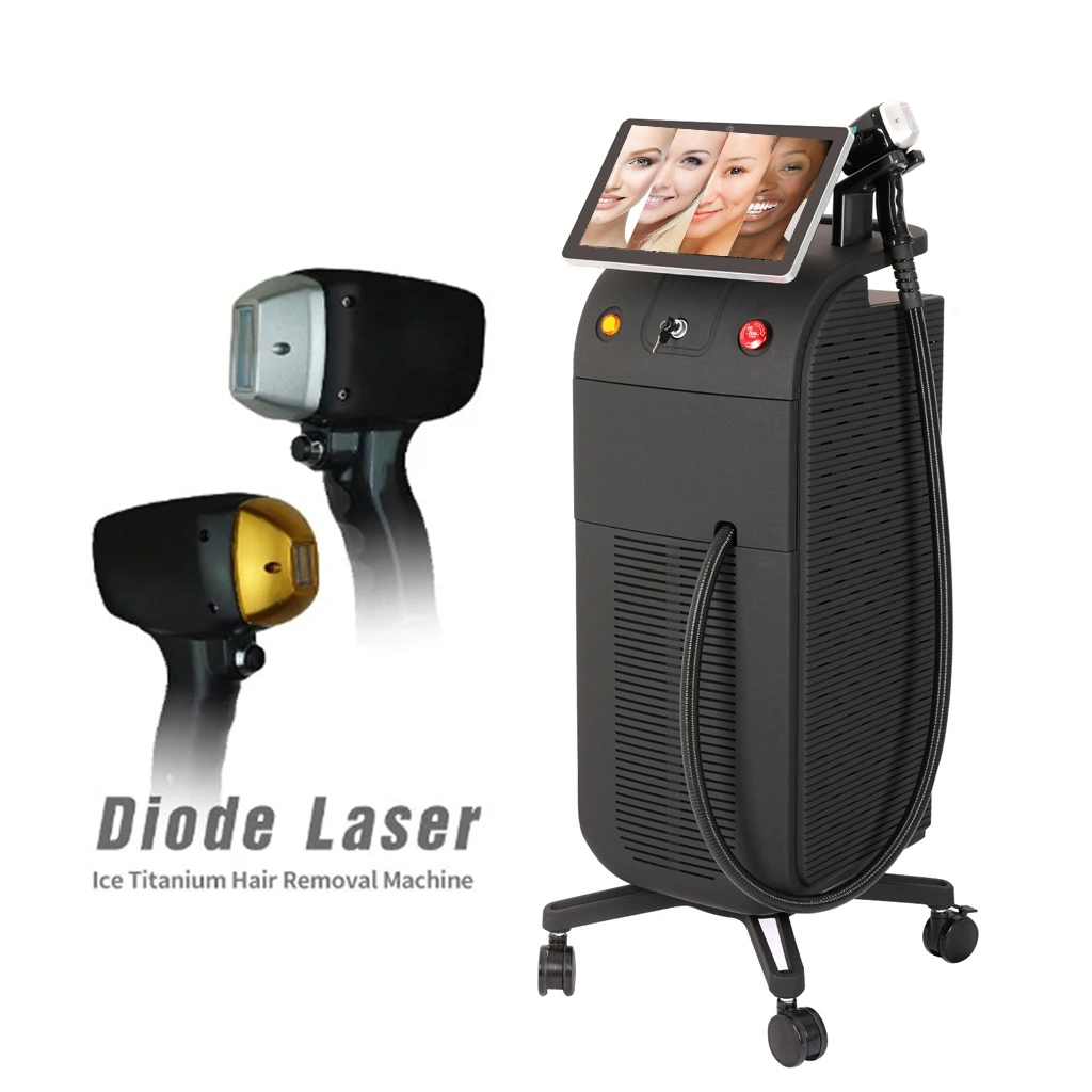 Triple Wavelength Painless 755 810 1064nm Alexandrite Laser Hair Removal Machine Beauty Salon Beauty Equipment