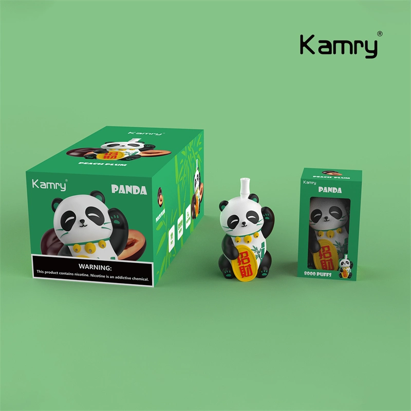 Kamry Lucky Panda 2023 buena calidad 8000puff más populares disponible Fumar cigarrillos electrónicos VAPE Pen OEM ODM Direct Factory Wholesale E Cigarete