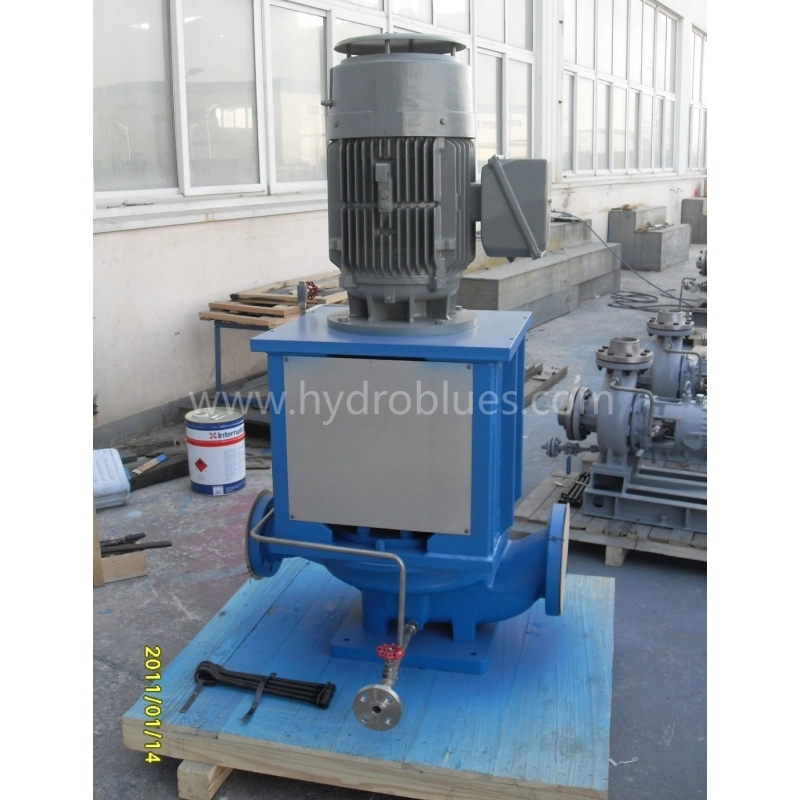 Closed-Coupled, Low Height and Well Stability API610 Oh3 Vertical in-Line Centrifugal Pump