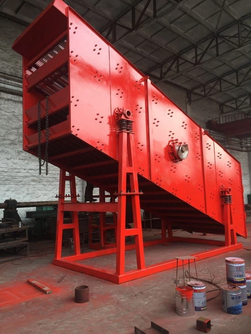 Vibrating Screen Sand Gravel Separation Screeing Equipment Small Screen Mesh Size Vibrating Sieve