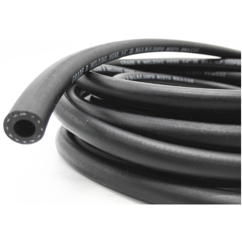 W. P 20bar Rubber Oxygen / Acetylene Hose for Steel Welding