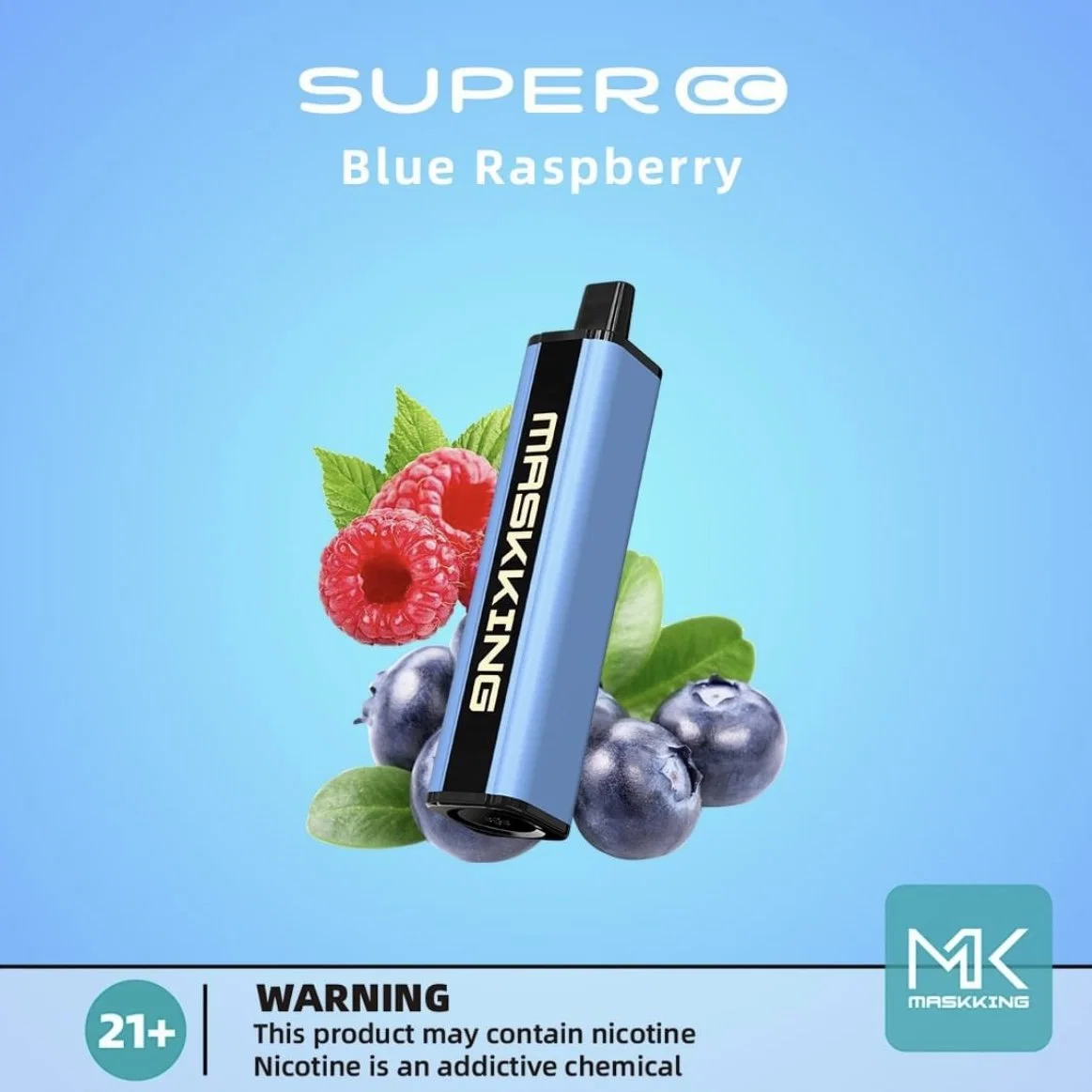 Maskking Hot Finland Super Cc 2500puff Bar Model Made in China Wholesale/Supplier I Vape Disposable/Chargeable vape