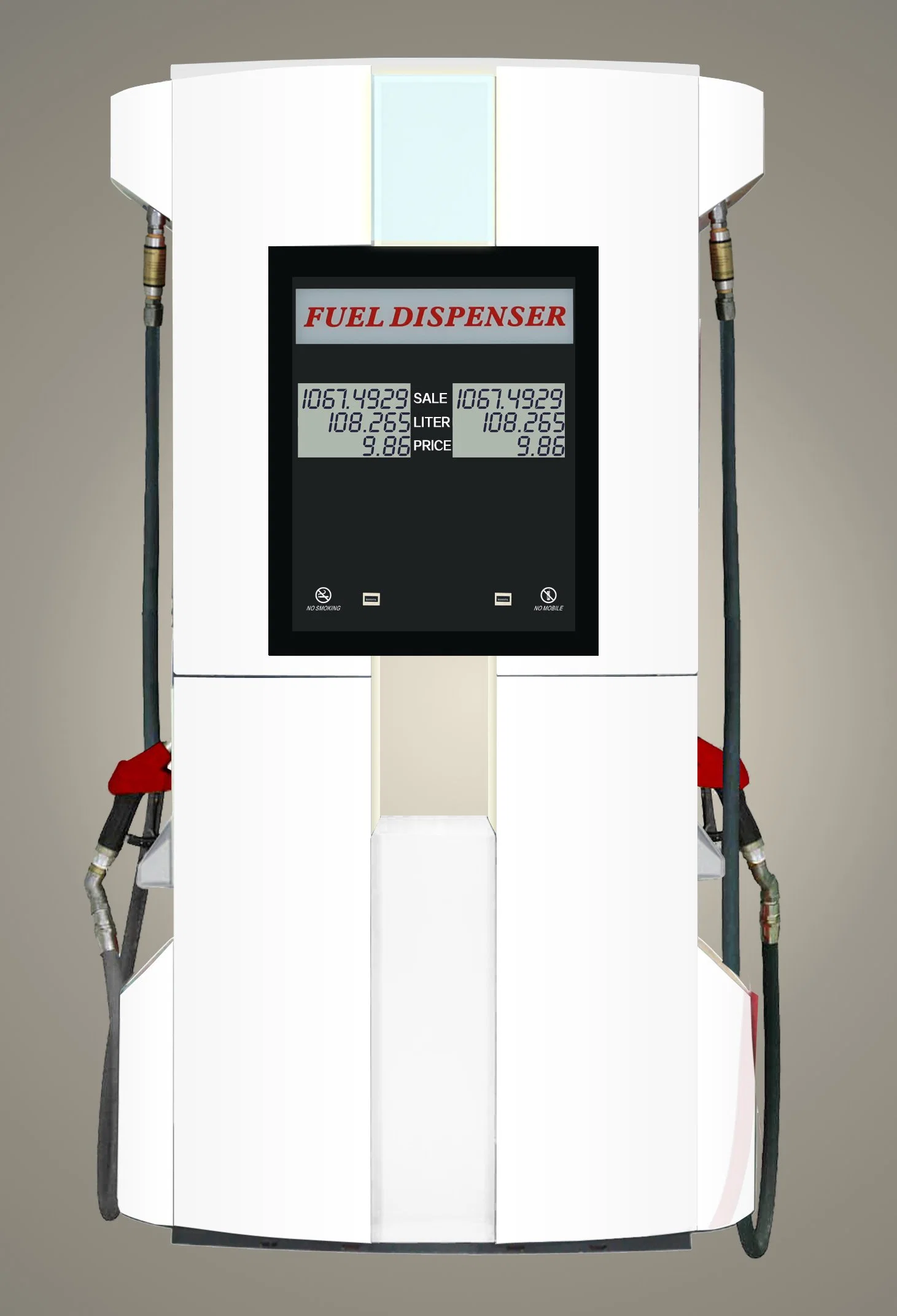 Venta caliente sola boquilla bomba sumergible tipo dispensador de combustible