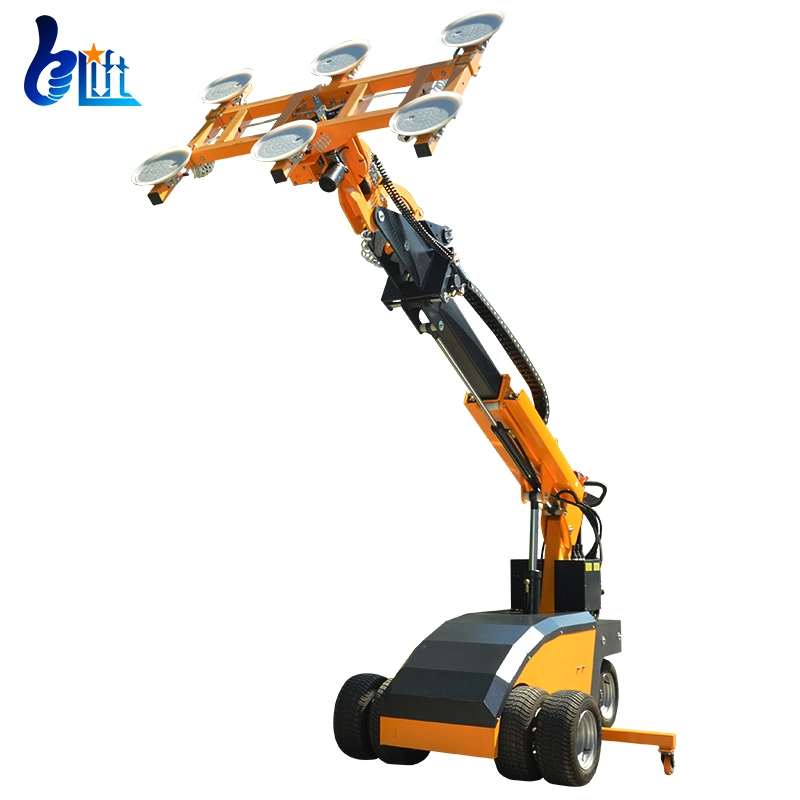 Electric Glazing Robot Crane Vacuum Lifter for Granite Slabs and Glass