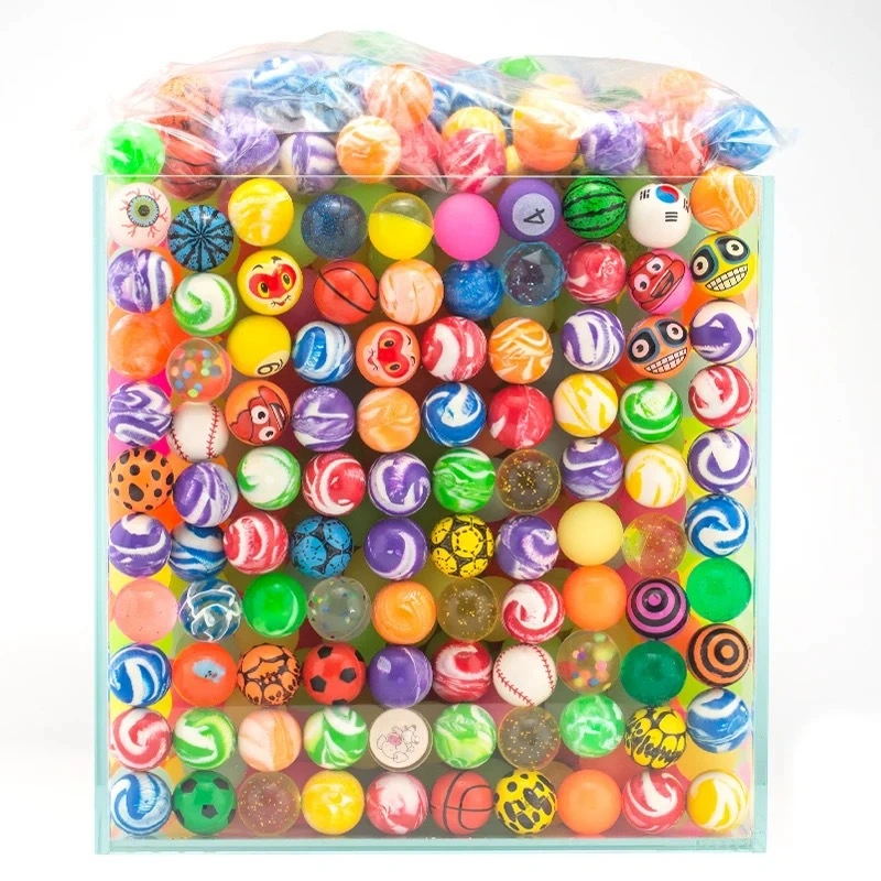 Hot Sale Food Grade Rubber Gashapon Machine Colorful Bouncy Ball