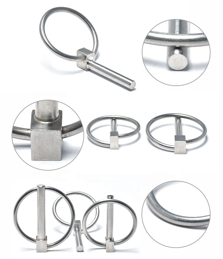 Stainless Steel 304 316 O Shape Lock Pin High quality/High cost performance in Stock Lynch Pin