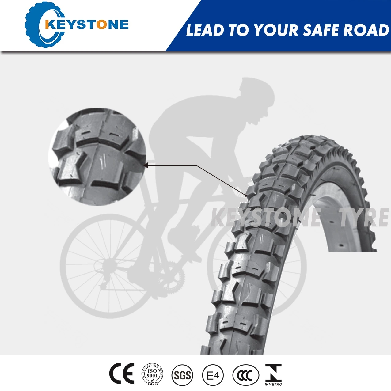 Стандартные велосипедные шины и запчасти для велосипедов с E-MARK MTB (26X1,95, 26X2,10)
