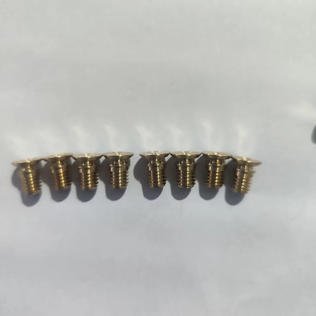 OEM CNC Turning Micro Parts Electronic Brass Torx Screw