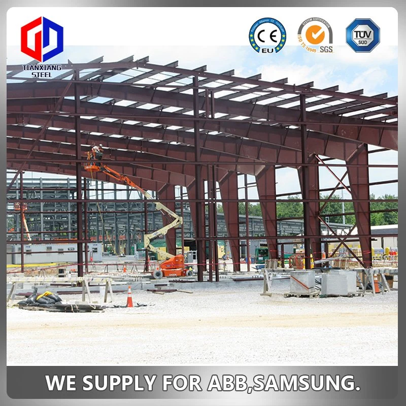 Low Cost Price Industrial Metal Structural Steel Frame Storage Construction Warehouse