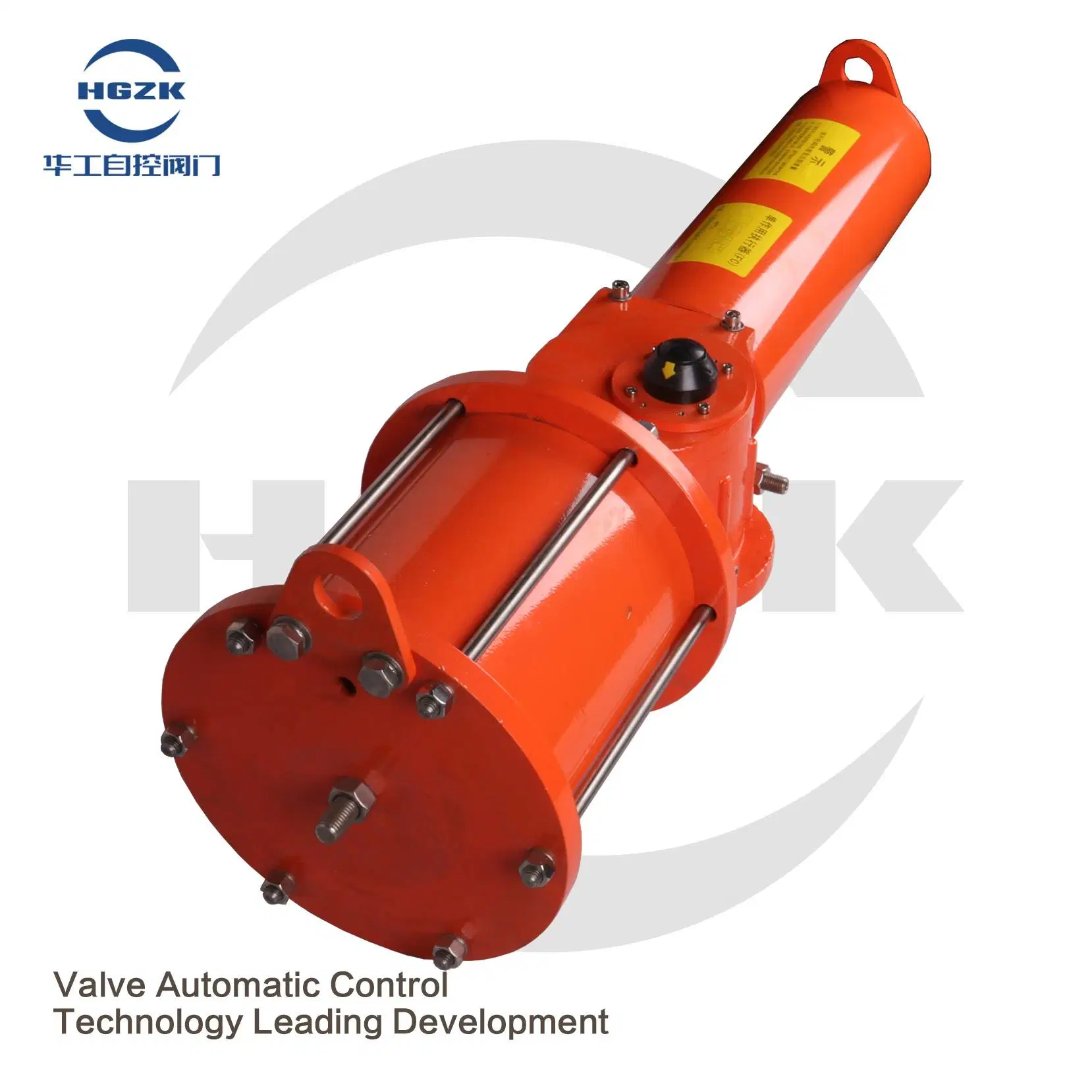 ANSI JIS Aw Fork Type Single and Double Acting Piston Cylinder High Torque Large Valve Pneumatic Actuator Head