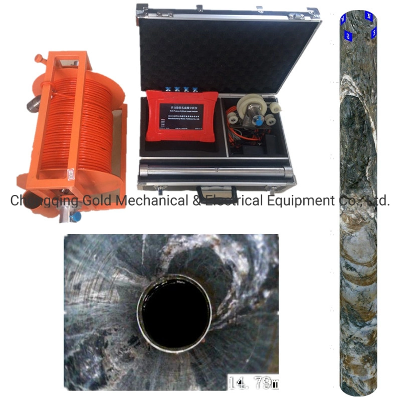 Optical Televiewer HD Photo Downhole Imaging Analyzer Multi Function Full 3D Borehole Wall Imaging Tool Optical Borehole Imaging Tool