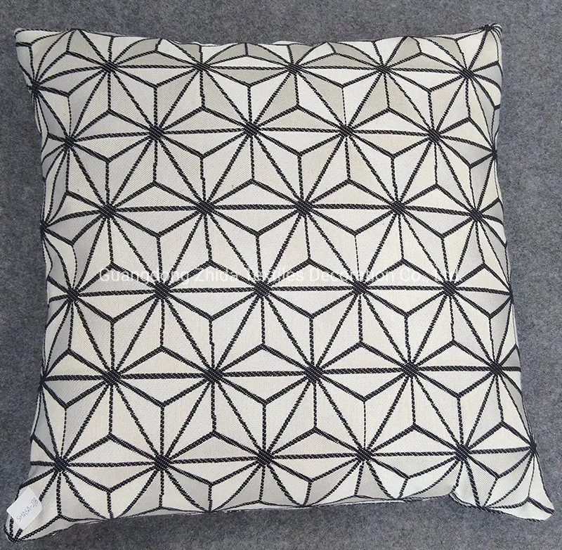 Diamond Polyester Jacquard Drapery Fabric Upholstery Decorative Pillow Almofada