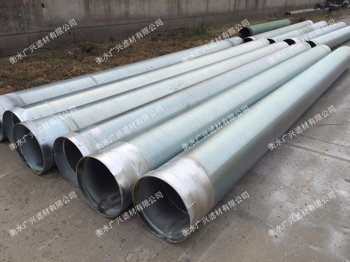 Stainless Steel/Carbon Steel Wedge Wire Screen Pipe Cylinder