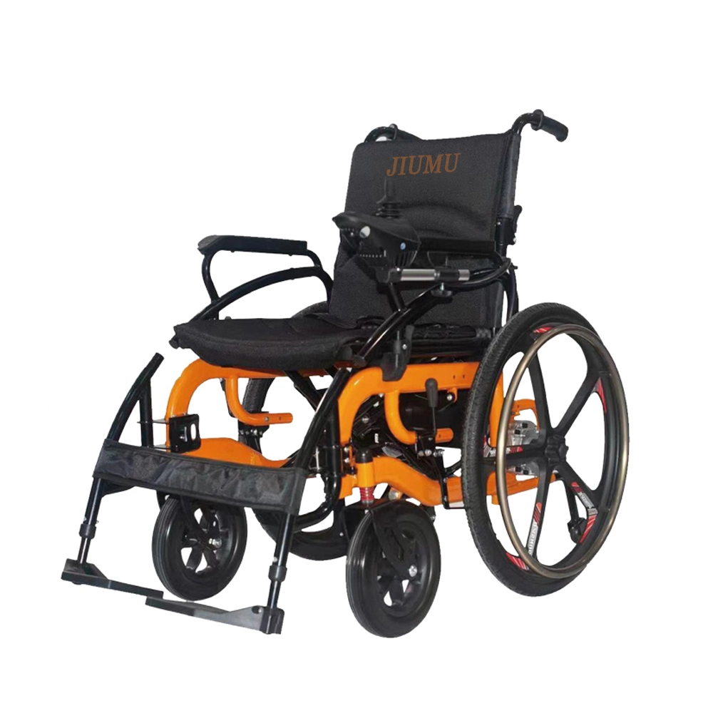 Scooter de movilidad eléctrica de equipos médicos en silla de ruedas eléctrica plegable sillas de ruedas