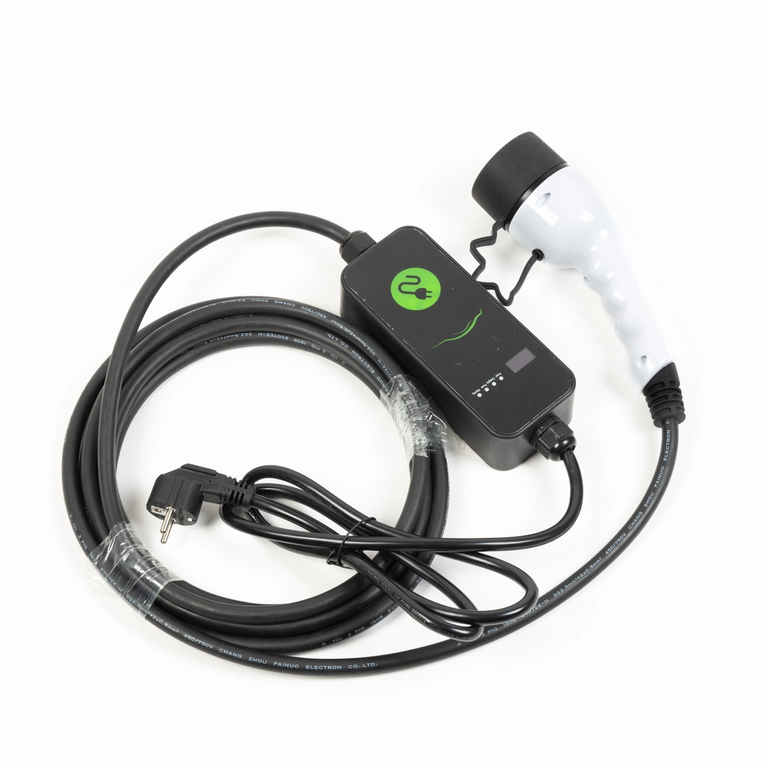 Portable Mobile Electric Household EV Charging Gun EU Plug Car Home Charger 32A Type 2 EV Charger