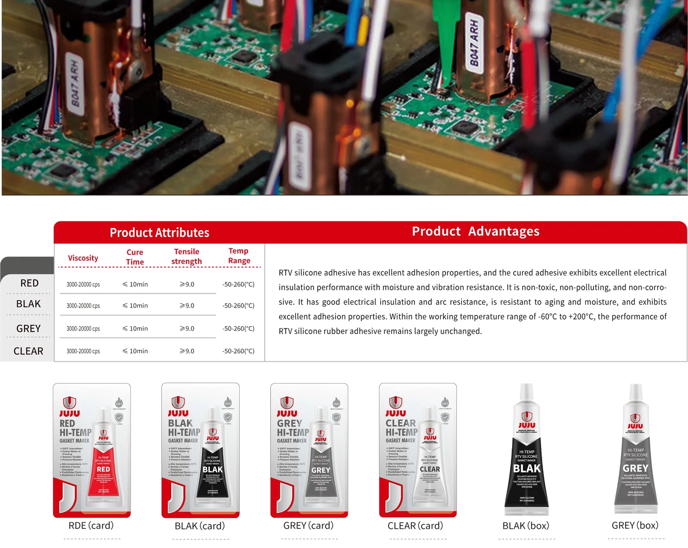 Oil Resistance High-Temp Resistant Silicone Rubber