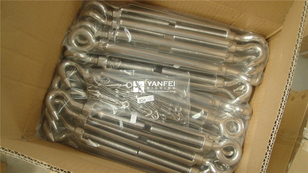 Stainless Steel Jaw and Jaw Turnbuckle