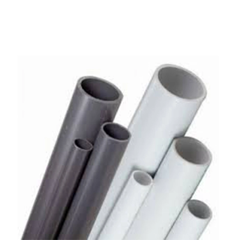 High Pressure Pn16 Round Black Tube Types PVC Plastic CPVC Water Pipe