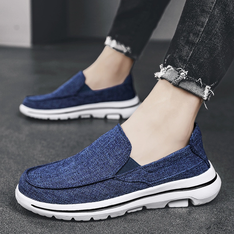 Leisure and Comfort Sneakers Customized Fashion Footwear Casual Men Canvas Shoes Ex-23c4057