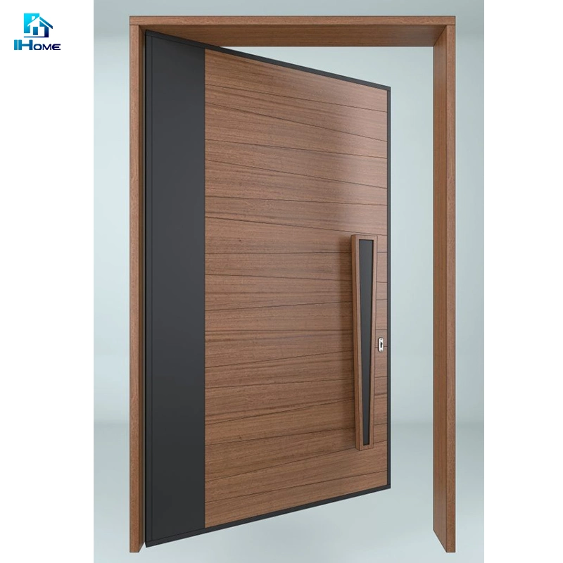 Hot Sale Last Wood Pivot Door Front Door Threshold and Wood Door Frame