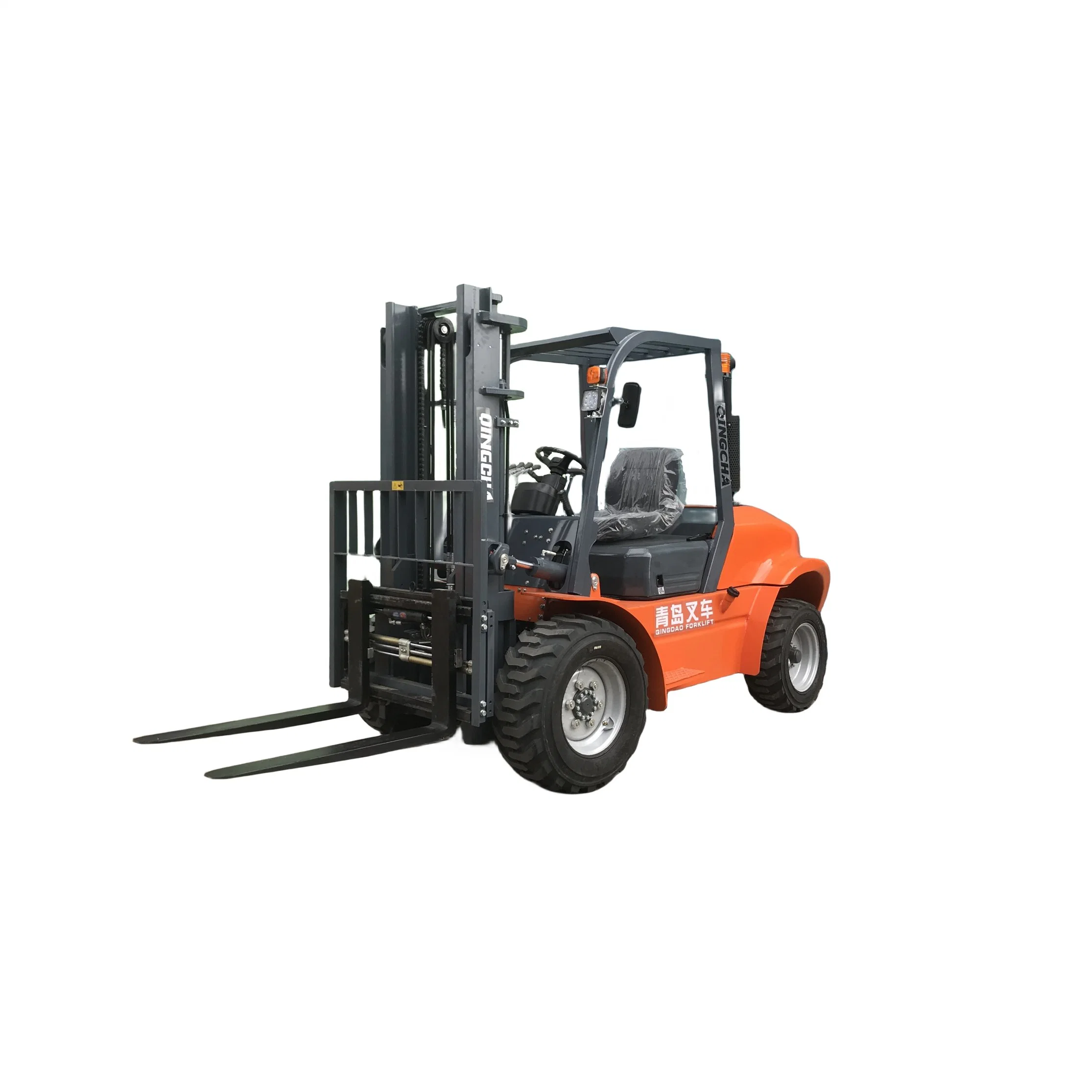 Precio de fábrica pequeño 2WD 4WD fuera de la carretera Forklifts 2,5ton 3ton 3,5ton Forklift todo terreno rugoso