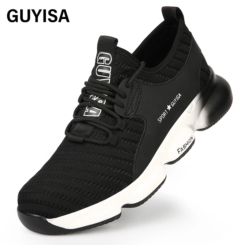 Guyisa High quality/High cost performance Safety Shoes Factory Price Unisex Work Boots Construction