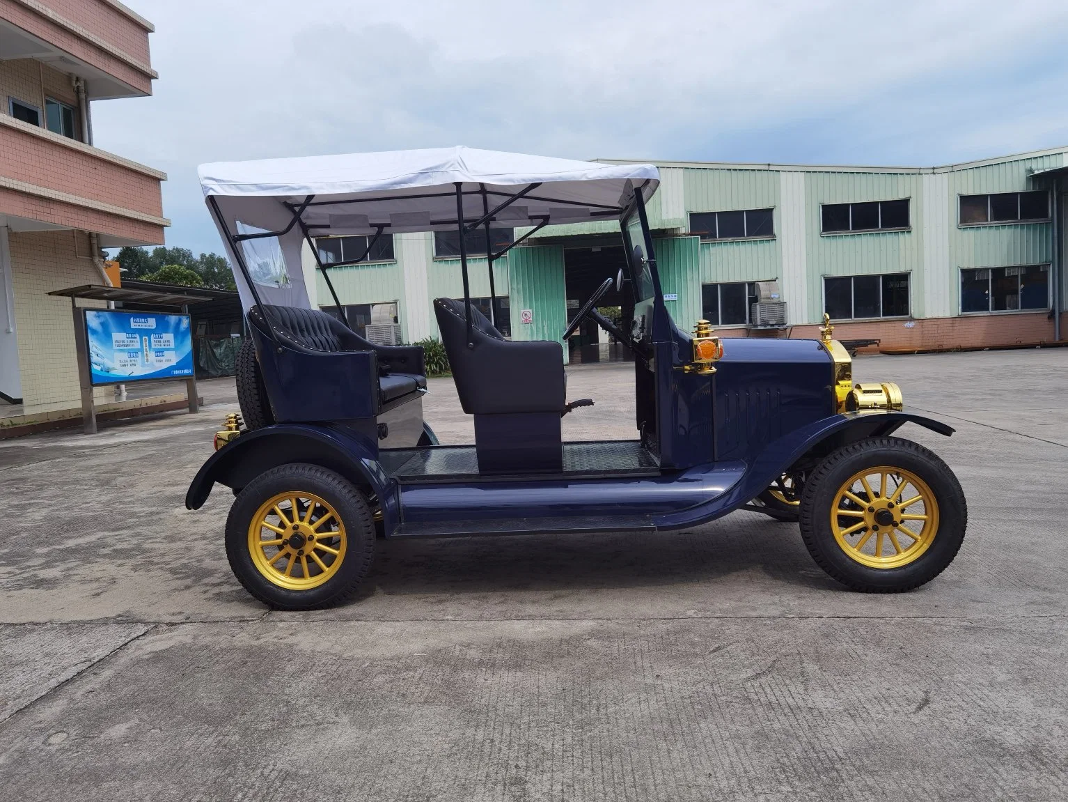 2023 Electric Vintage clásico de coches con certificado de la CEE