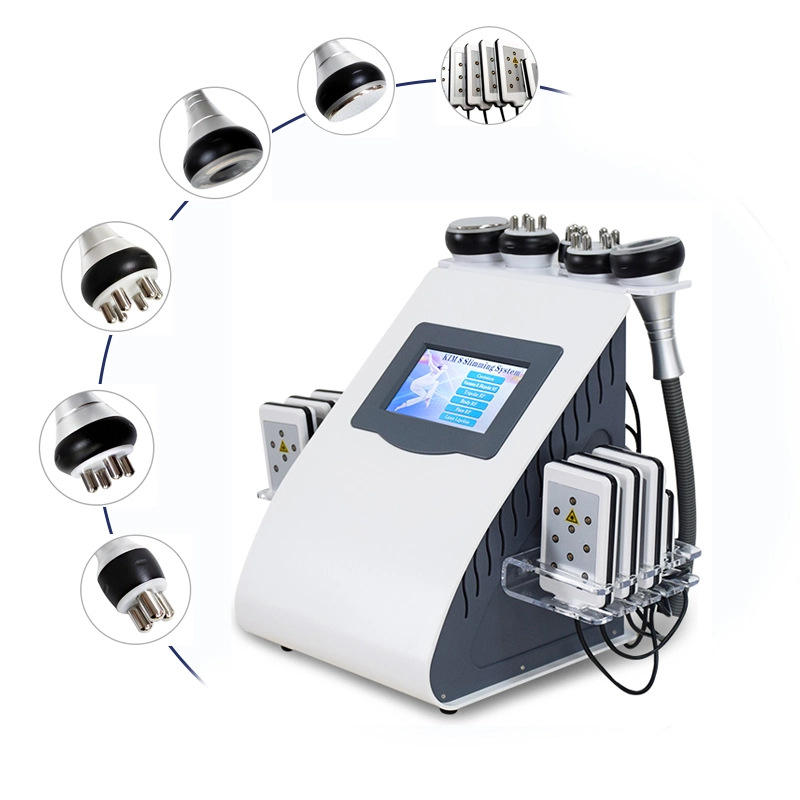 Removal Vacuum Ultrasonic Cavitation RF Body Slimming Machine