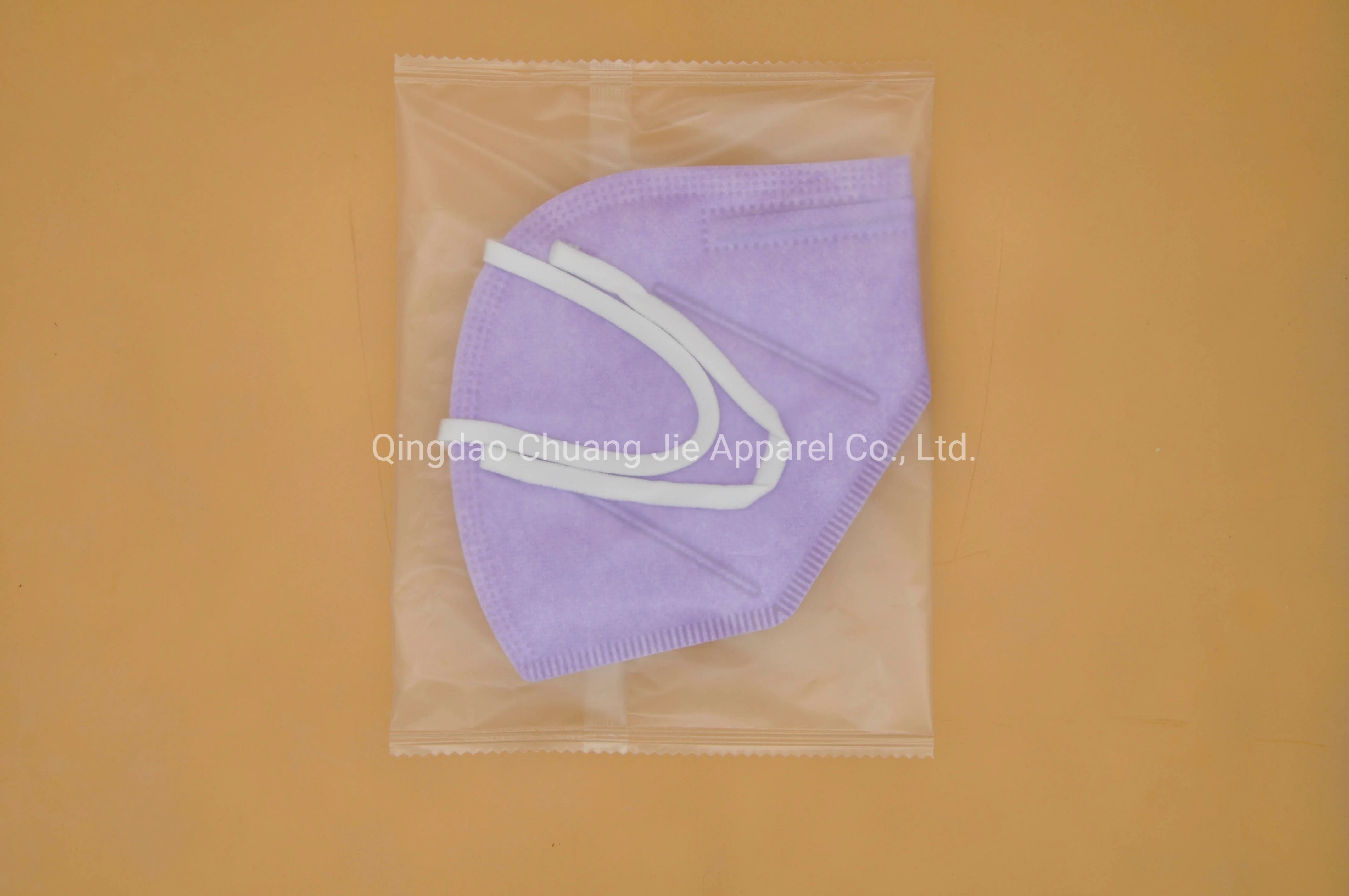 Purple FFP2 Dust Mask 5-Ply Facemask with CE En1463; En149: 2001+A1: 2009