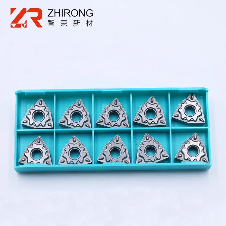 Wnmg080404-Hq Zr Cutting Tools Tungsten Carbide Cermet Insert for Turning Cutting CNC Machine