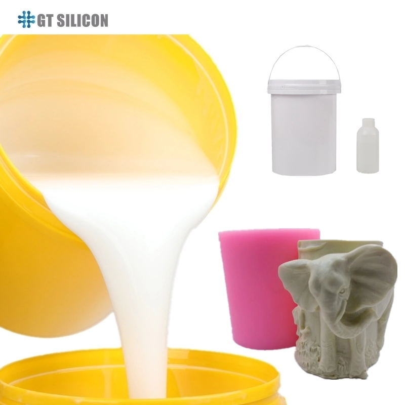 Tin Based Silicone Rubber to Make Gypsum Decoration Molds