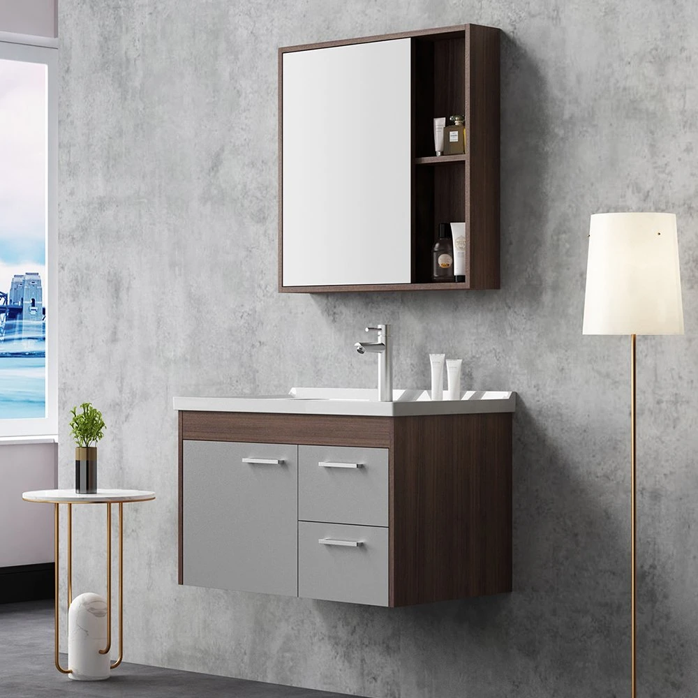 Ensemble de coiffeuse de salle de bain style japonais pour les toilettes