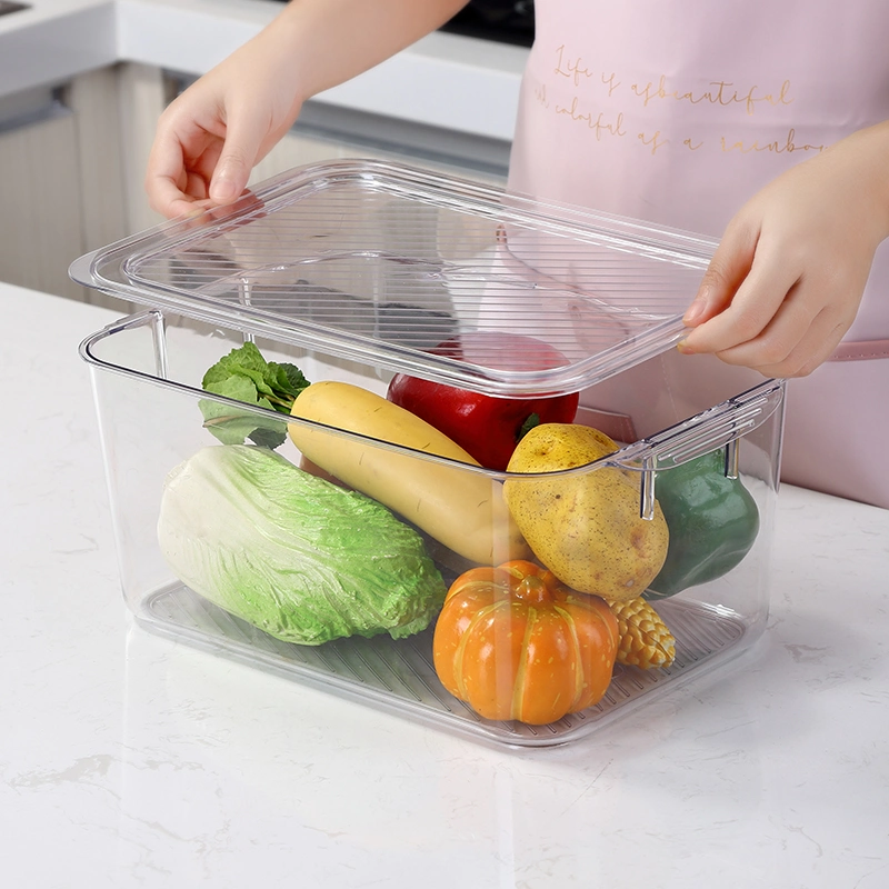 Große Lebensmittelaufbewahrung Organizer Container Kühlschrank Obst Frisch Box Schublade Transparentfolien Aufbewahrungsbox Für Lebensmittel Aus Kunststoff