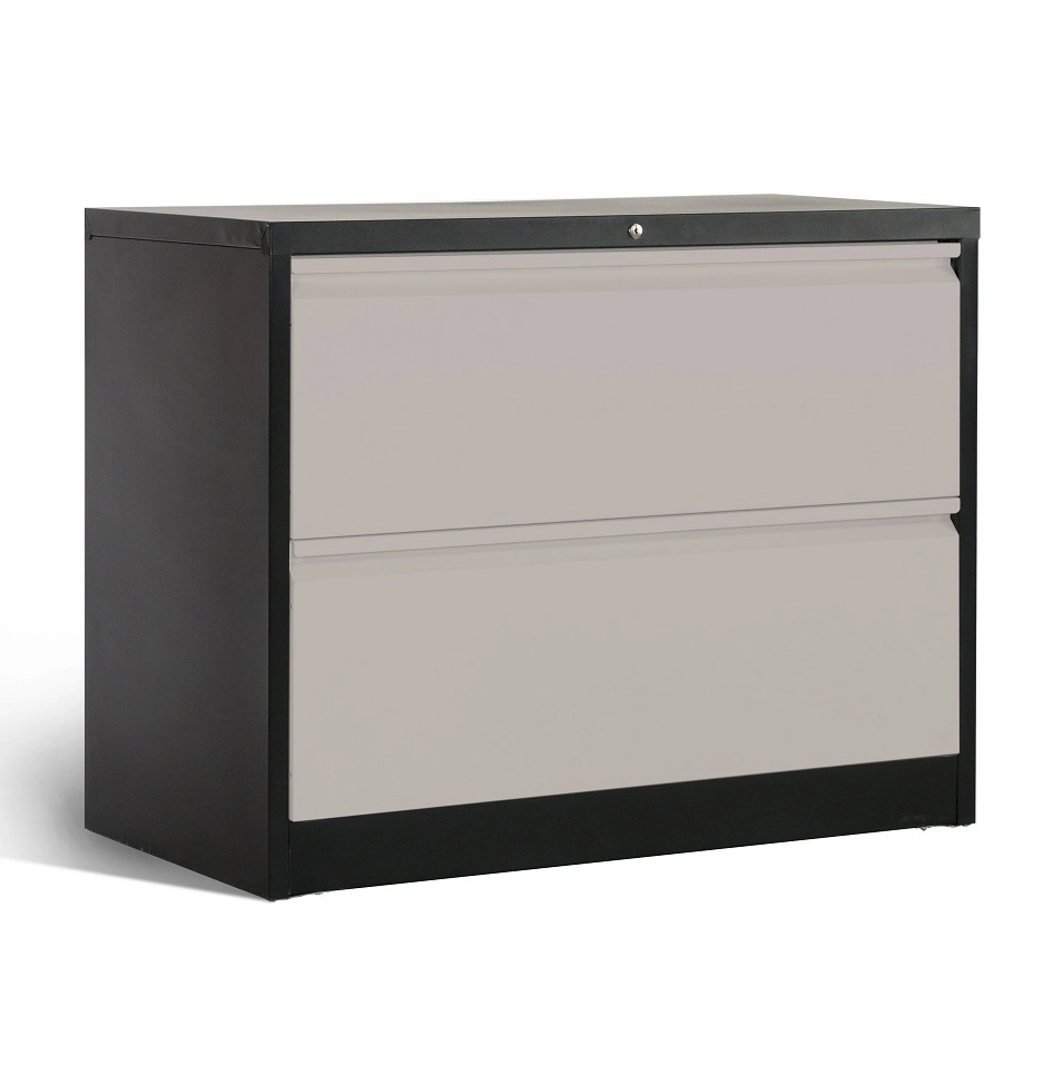 Armoire de classement latérale en métal de qualité supérieure pour Office Steel Chinese Meubles de classeurs avec 2 tiroirs