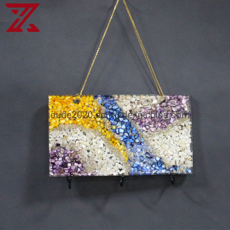 Modern Creative Handmade Wall Hanging Sublimation Decorative Mirror Wall Art Silicone Hanging