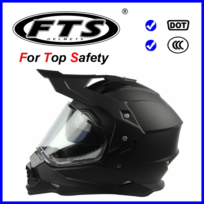 DOT Approved Cross Helmets off Road Motorcycle Helmets with Double Visors ABS Safety Protector